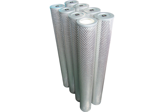Natural gas pipeline filter element